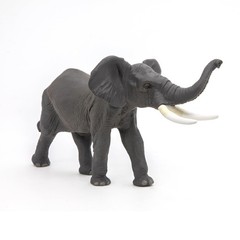 Papo Elephant Hand Painted Figurine – Heirloom Quality Collectible No. 50215
