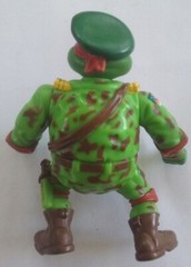 TMNT RAPH THE TEEN GREEN BERET Teenage mutant Ninja Turtles with 2  Accessories