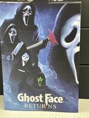 NECA Ultimate Ghost Face Returns New 2026 Scary Movie Scream Figure Ghostface