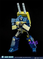 New In StockTransformation toys Magic Square MS-TOYS MS-05 Night Tracer Figure