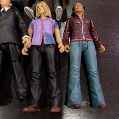 Lot of 8 Doctor Who Figures with random accessories