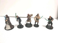 Lot Of 5 Star Wars Naboo Fighter Hasbro Hero figurine Disney Sz – 3.9 in Ty32