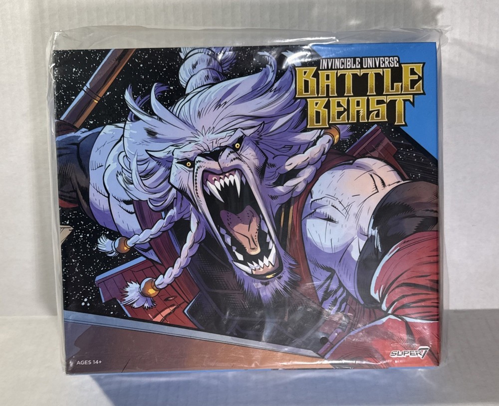 2026 SDCC SUPER 7 INVINCIBLE ULTIMATES BATTLE BEAST COMIC BATTLE READY EXCLUSIVE