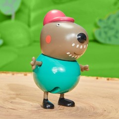 Peppa Pig Granddad Dog Pull Back Tow Truck Toy with Figure for Kids 3 Years Up