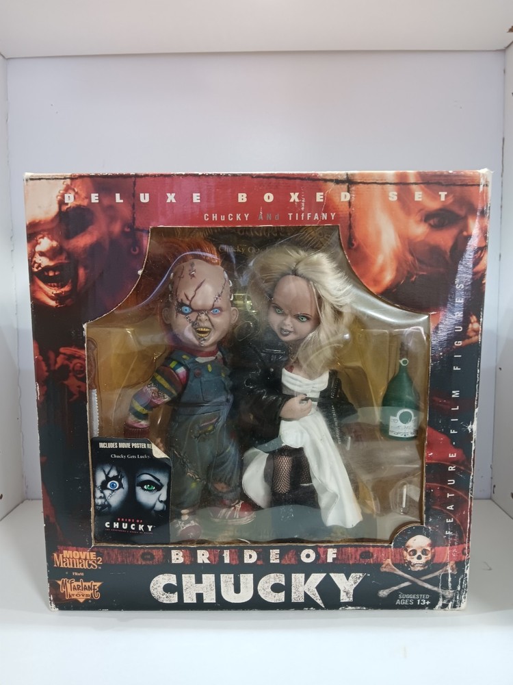 MOVIE MANIACS Child’s Play Bride of Chucky Deluxe Boxed Set McFarlane Toys