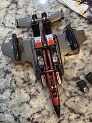 Transformers Original G1 1985 Jet Thrust With Box: Not Complete- See Notes