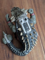 Vintage 1997 Mattel Extreme Dinosaurs Hard Rock Figure Dino Vision Street Sharks