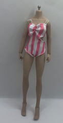 1/6 Female Flexible Seamless Doll Body For 12″ Greyish Posable Action Figure C