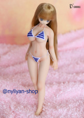 LDDOLL 25XL 1/6 Flexible Seamless Silicone Body 12″ Female Figure For OB HT Head
