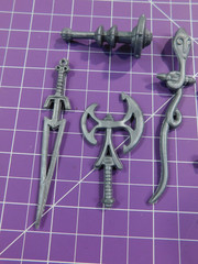 Vintage Imperial Dragons Knights And Daggers Lot Of 9 Silver Weapons (x9)