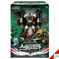 Miniforce Dinoid Warrior DINO COMMANDER + 7-Type Headbot Transformer Robot Set