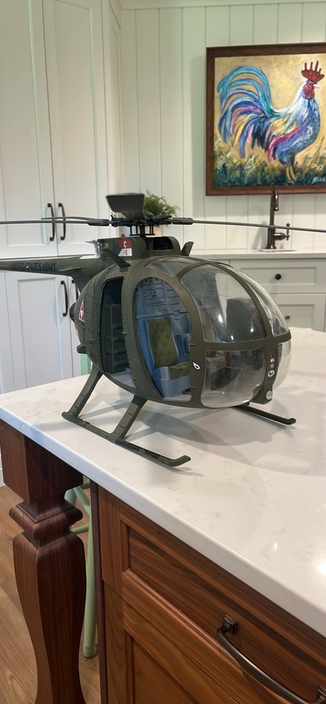 21st Century Toys This GI- Joe 1/6 scale Ultimate Soldier OH-6 “Loach”helicopter