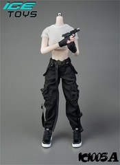 ICE TOYS IC1005 1/6 Vest & Cargo Pants Clothing Model Fit 12in Body Figures