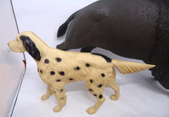 1960’s Canadian Lot Johnny West Action Figure X 1 Buffalo X 3 Dogs Flick & Flack