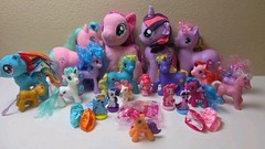My Little Pony Mixed Lot of 22 Random Figures Various Sizes/Years Some Vintage