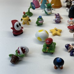 Lot of Super Mario Bros Figurines donkey kong Princess Peach Luigi 30+ Pcs