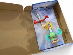 Disney Pixar Toy Story Forky And Karen Figures – 25th Anniversary Rare Boxed