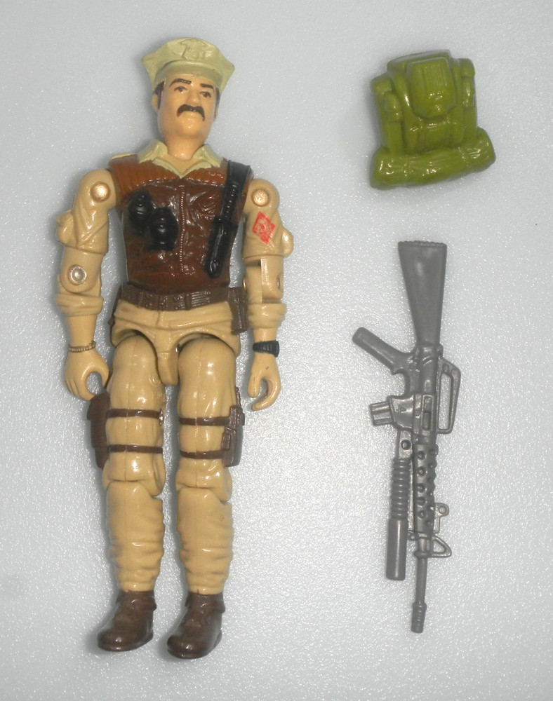 Vintage 1986 Special Mission Brazil Leatherneck v2 G.I. GI Joe Complete Figure
