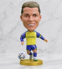 Cristiano Ronaldo CR7 Al-Nassr 2.5″ Soccer Figure Football Star Mini Collectible