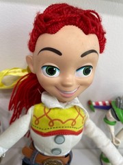 VTG Toy Story Lot Jessie pull string Buzz and Woody