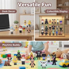 24PC 99 Nights in The Forest Action Figure Toys, 1.82.7 Inch Deer Monster Owl…