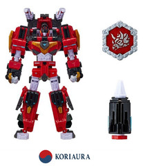 Miniforce Dinoid Warrior BURNING KERA Red Headbot Transformer Robot Figure
