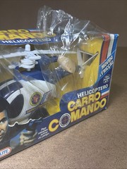 VTG 1985 GLASSLITE Helicopter Command Car Brazil Carro Comando RARE HTF NEW NOS!