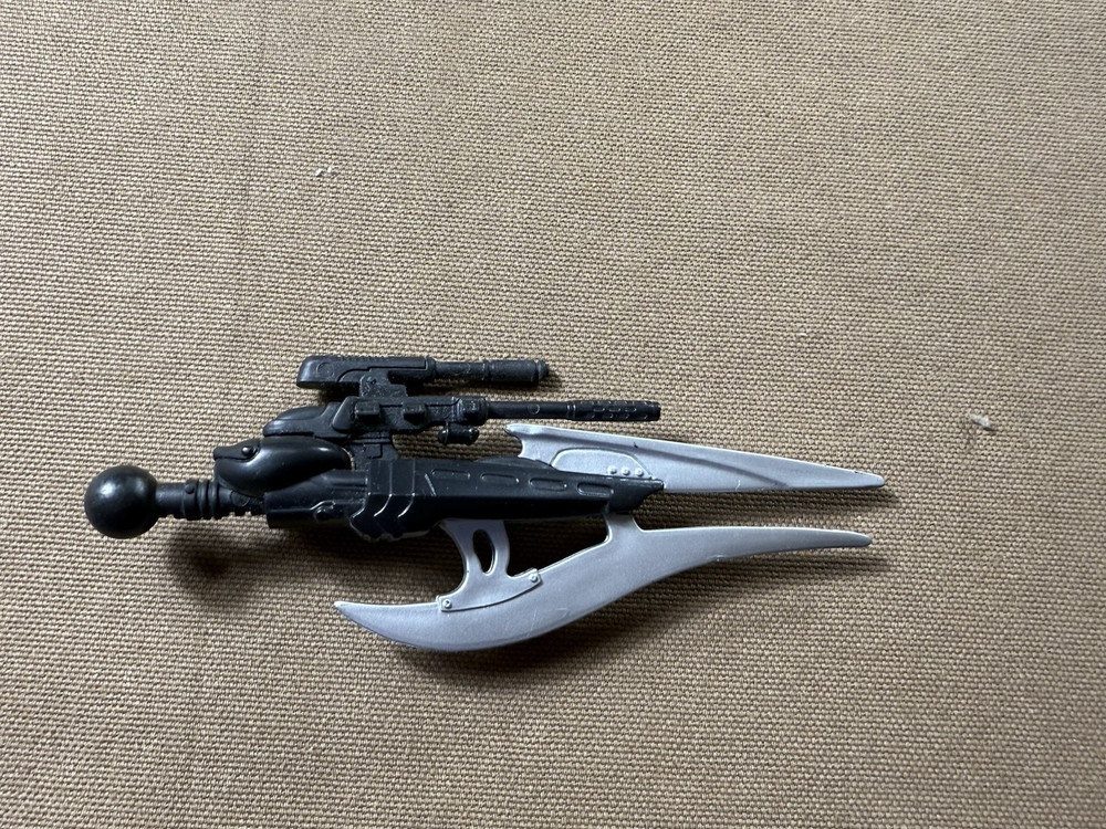 2003 Hasbro GI Joe Over Kill Silver / Black Blade Arm Accessories