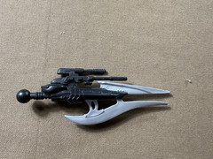 2003 Hasbro GI Joe Over Kill Silver / Black Blade Arm Accessories