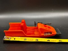 Vtg 1985 1980’s M.A.S.K. Orange Gator Hydroplane boat with gun accessory Kenner