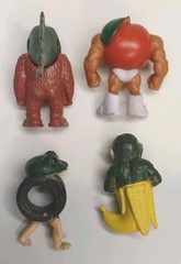 Italian Brainrot Vintage Mini Figures Lot of 4