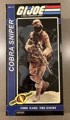 SIDESHOW G.I. JOE COBRA SNIPER THE ENEMY 100078 NEW UNOPENED SHIPS🌎WORLDWIDE