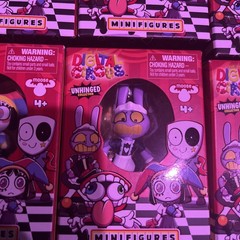 The Amazing Digital Circus Unhinged Complete Set Lot Of 8 Mini Figure 2” Toys