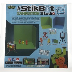 NEW Zing StikBot Zanimation Studio 2 in 1 Z-Screen Stage Set Stop Motion Pets