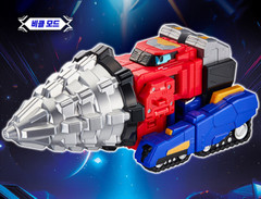 Metal Cardbot S Rock Crush Drill Vehicle Transforming Robot Car Figure Toy