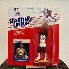 1988 XAVIER MCDANIEL SLU Starting Lineup NBA Seattle Supersonics