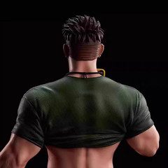 Worker Kevin Resin Statue 1/6 Scale Painted GK Model Decoration Figure Ornament