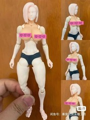 1/12 Large Breast Cover Bust Romankey Model For 6″ Female Action Figure Body Toy