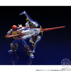 Super Mini Pla Gear Fighter Dendoh CHOJUUOH KIBA PVC Figure BANDAI IN STOCK