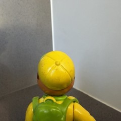 Vintage 1997 Arthur Poseable Figure Soccer Ball Backpack Marc Brown 4”