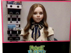 Fright Friends M3GAN Megan doll Universal City Studios Culture Fly Horror