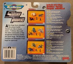 Micro Machines Starship Troopers #1 Brain Bug Chariot Tac Fighter Galoob Toy NEW