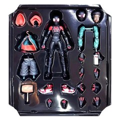 Spider-Man Action Figure Miles Morales Into The Spider Verse Toy Gift With Box