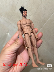 1/12 1/18 Head Sculpt Samurai Miyamoto Musashi For 6″ 3.75″ Figure Body Toy