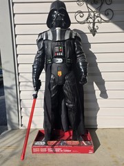 Star Wars 48" Darth Vader Motion Acitvated Light Sound Battle Buddy-137189