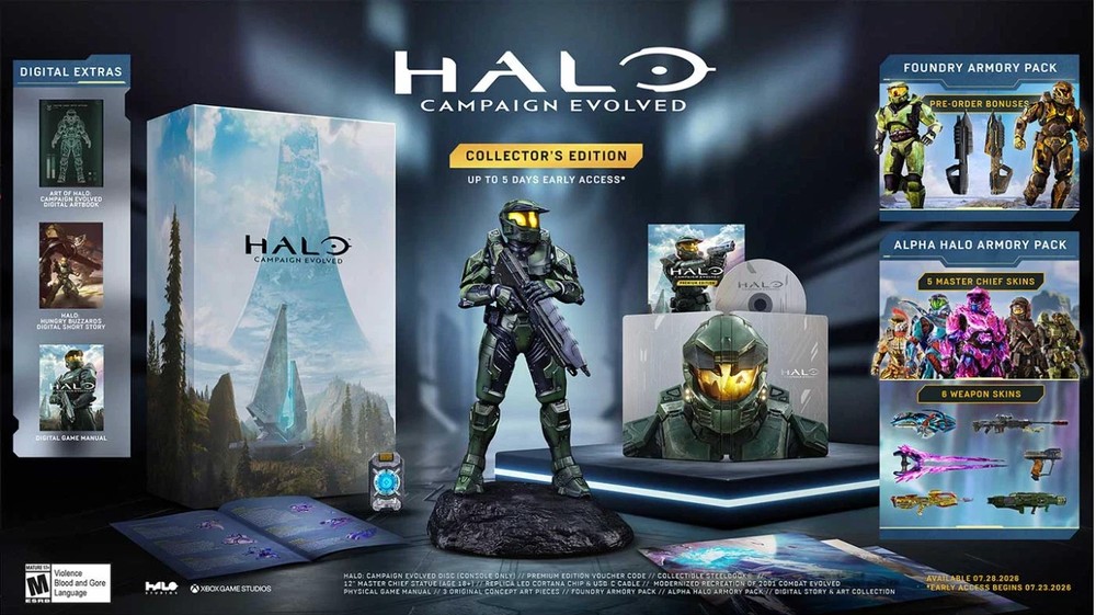 Halo Campaign Evolved Collector’s Edition PS5🔥”PRESALE” CONFIRMED 24.7.2026