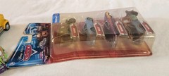 Disney Pixar Diecast Cars Pack Of 4 Brand New Cars & 2 Loose Used Cars. Lot Of 6