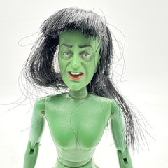 Mego Wizard Of Oz: WICKED WITCH 8″ Action Figure Doll No Clothes Vtg 1974