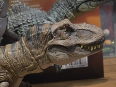 Jurassic World Hammond Collection Trex,Spino, And Giga Figure Lot Of 3