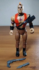 Rambo Force of Freedom Figure Mad Dog with Accessories Coleco 1985